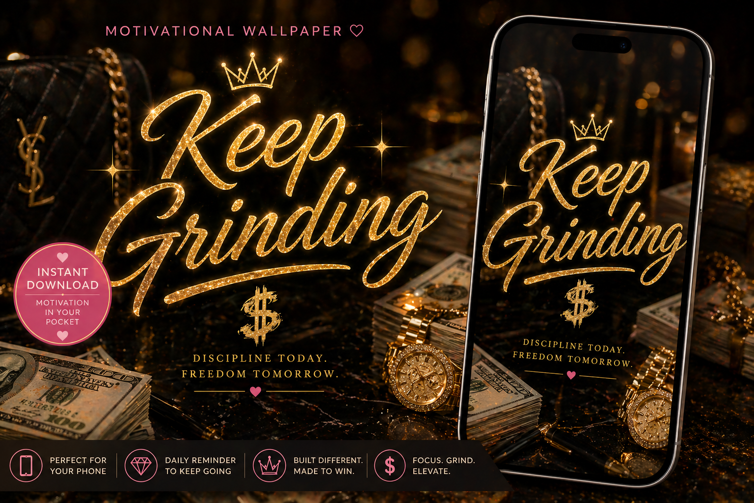 Keep grinding